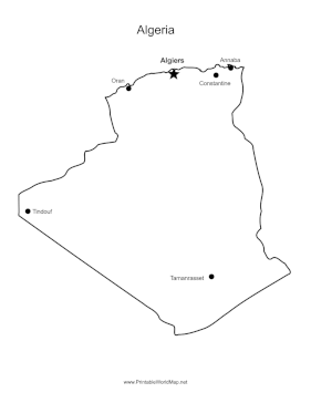 Algeria Major Cities