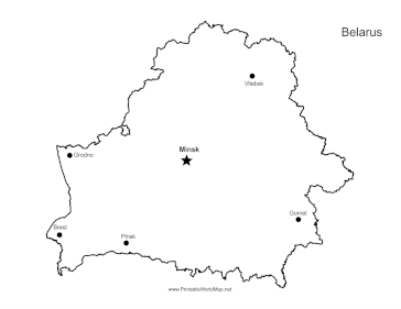 Belarus Major Cities