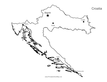 Croatia Major Cities