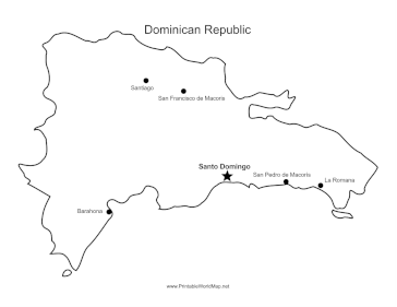 Dominican Republic Major Cities