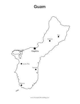 Guam Major Cities