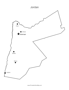 Jordan Major Cities