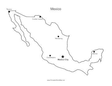 Mexico Major Cities