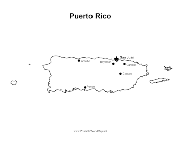 Puerto Rico Major Cities