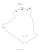 Algeria Major Cities