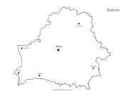 Belarus Major Cities