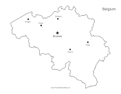 Belgium Major Cities