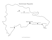 Dominican Republic Major Cities