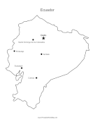 Ecuador Major Cities