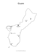 Guam Major Cities