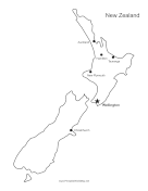 New Zealand Major Cities