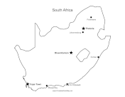 South Africa Major Cities